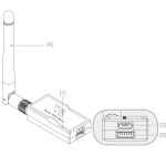 3dr Radio V5 Telemetrie 433MHz 915MHz 1000MW/500MW Luft-und Erddaten übertragungs modul mit Otg-Kabeln für 2,8/Pixhawk 2.4.8